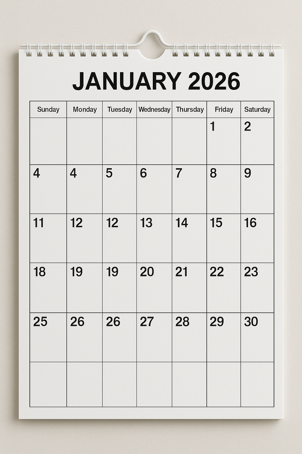 Calendario de Eventos